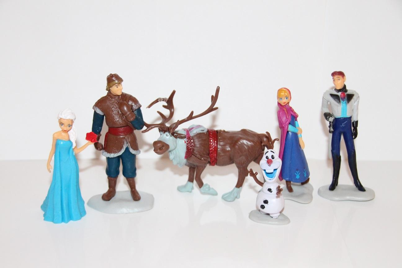 Die Eiskönigin 6-teiliges Figurenset aus Kunststoff DISNEY FROZEN 