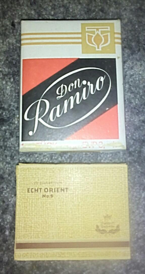 Alte 5er Zigarren-Schachtel Packung Souvenir DDR 1989 Tabak Zigaretten Rarität