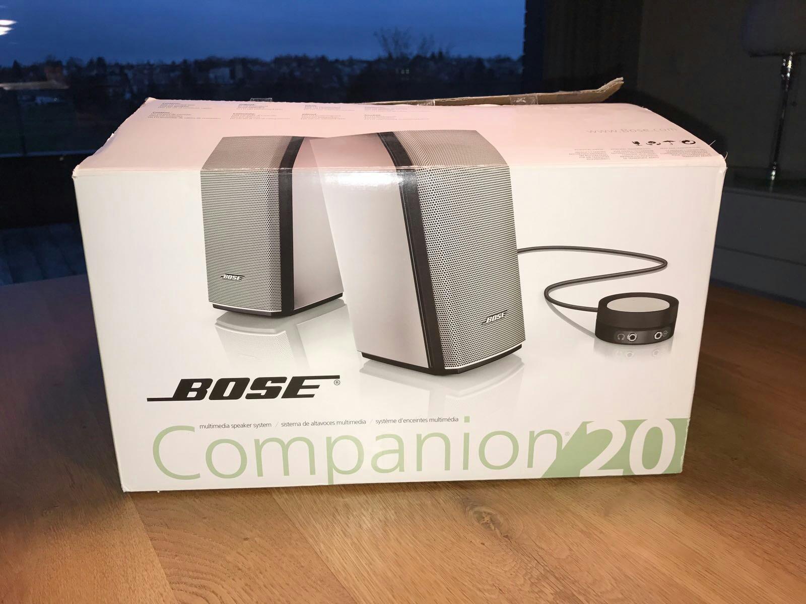 Bose Companion 20 multimedia speaker in 73760 Ostfildern for 