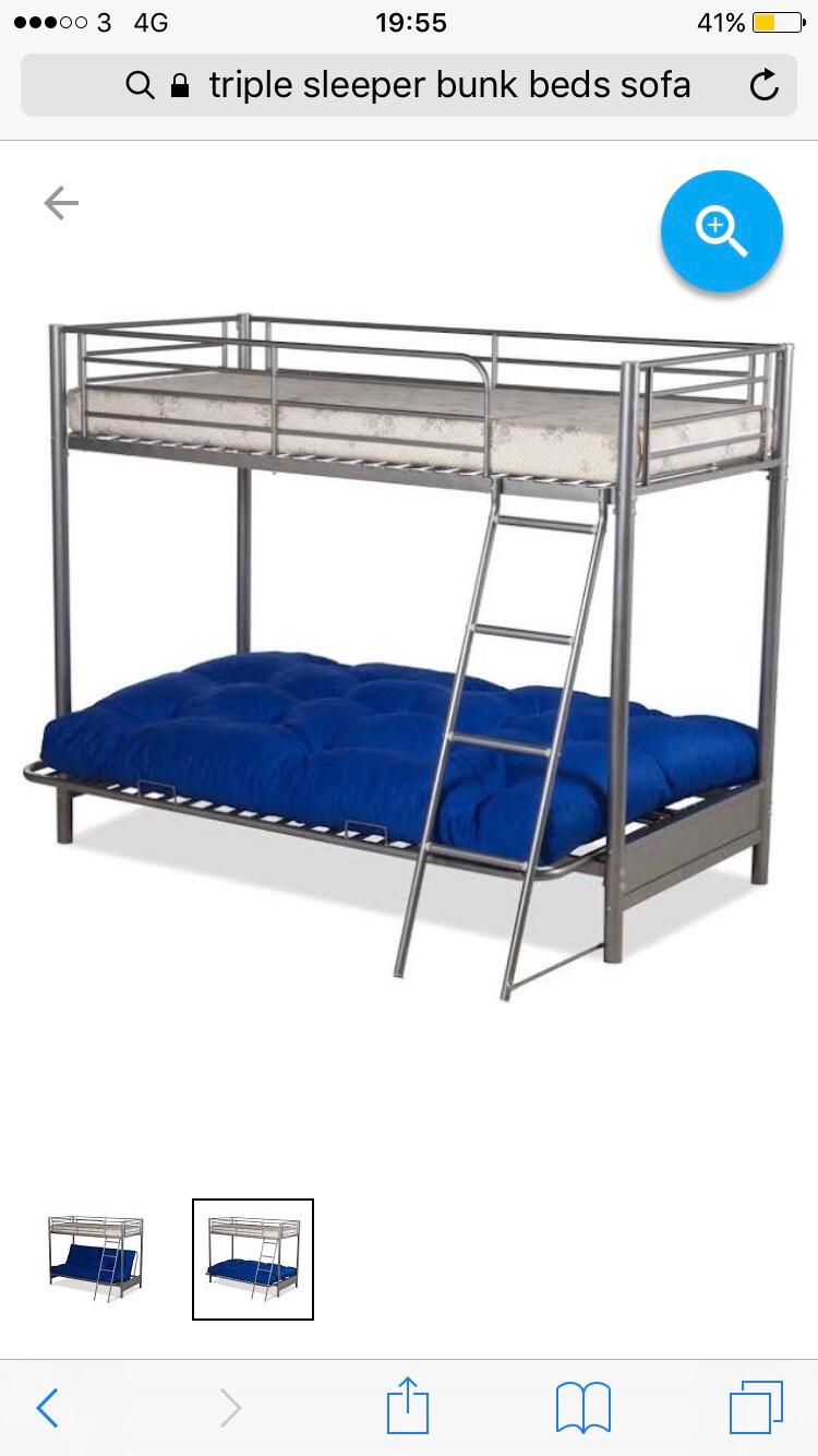 Bunk Bed In Ol12 Rochdale For 50 00, Second Hand Steel Bunk Beds
