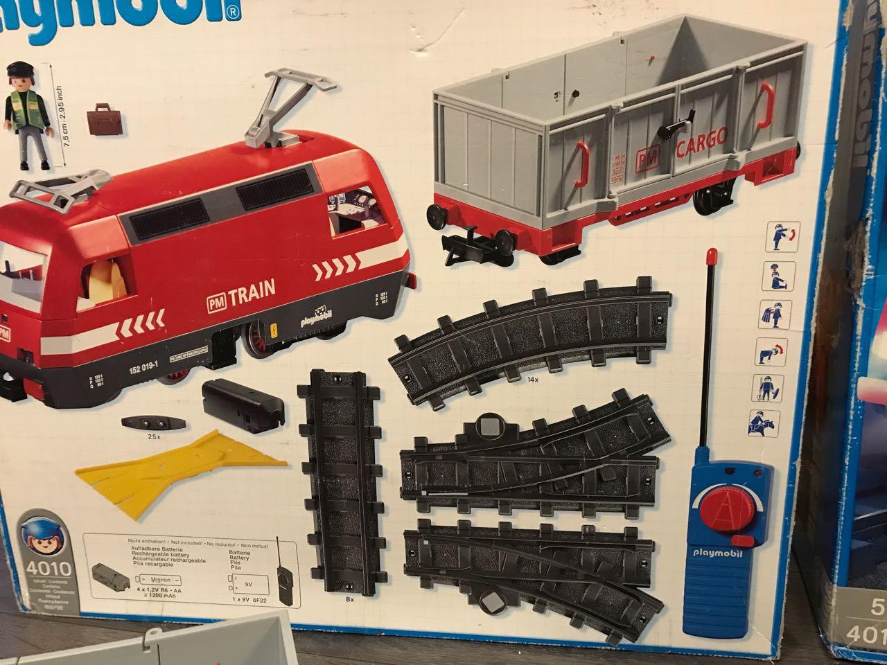 Playmobil Eingleishilfe für RC Eisenbahn Lok Waggons 