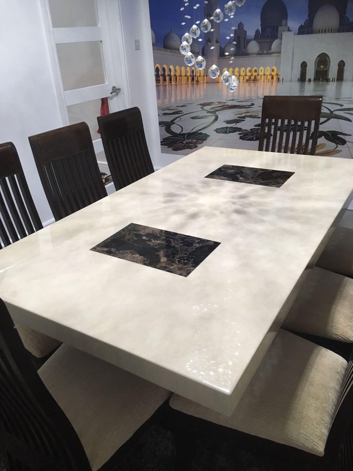 Marble Dfs Dining Table Brand New In, Dining Table And Chairs Clearance Dfs