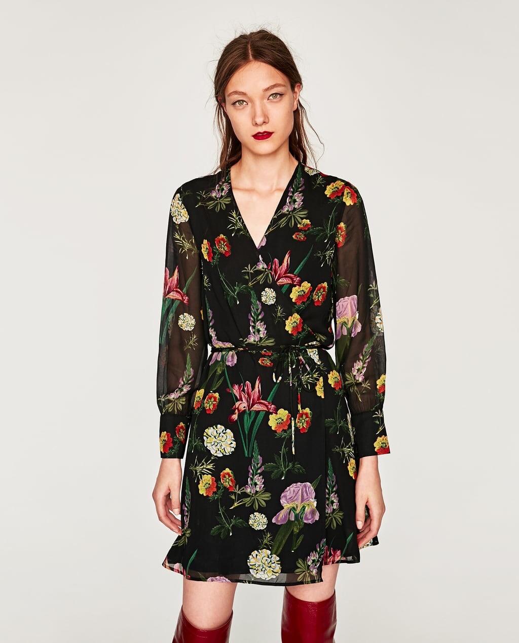 Zara floral wrap dress in LS4 Leeds for £30.00 for sale | Shpock