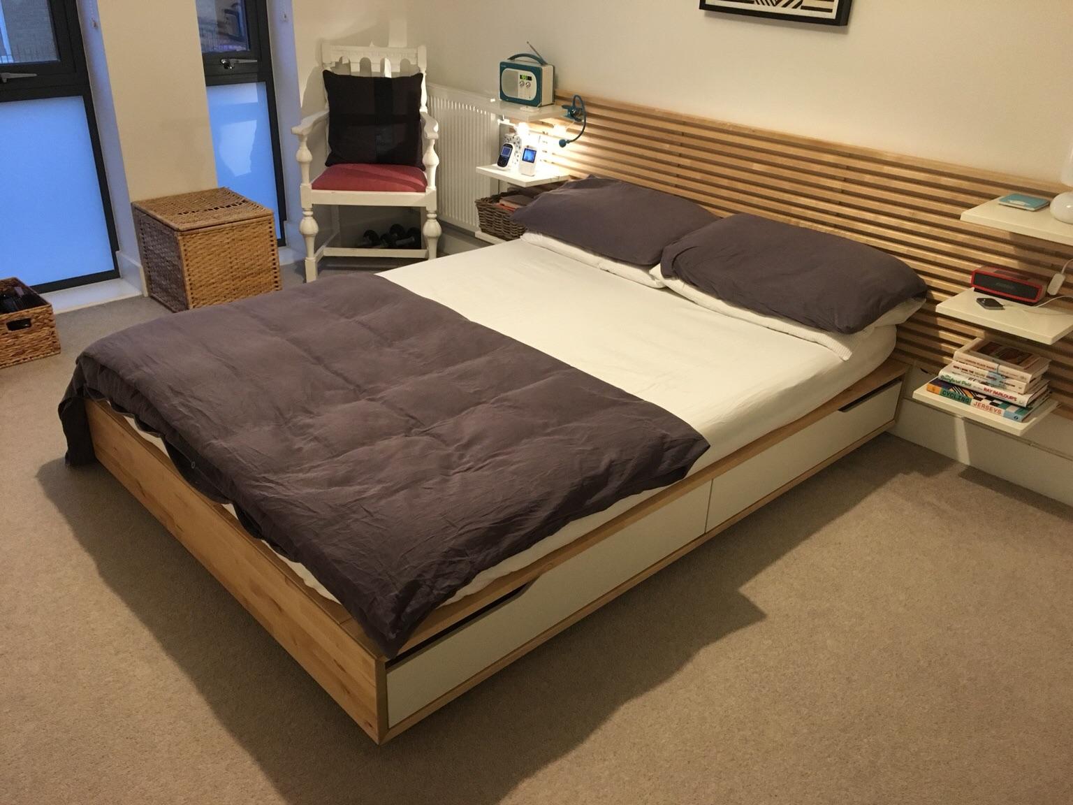 Ikea Mandal Double Bed Frame, Ikea Mandal Bed Frame