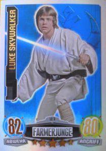 Universe Force Attax Movie 5 214 Power-Bonus Luke Skywalker 