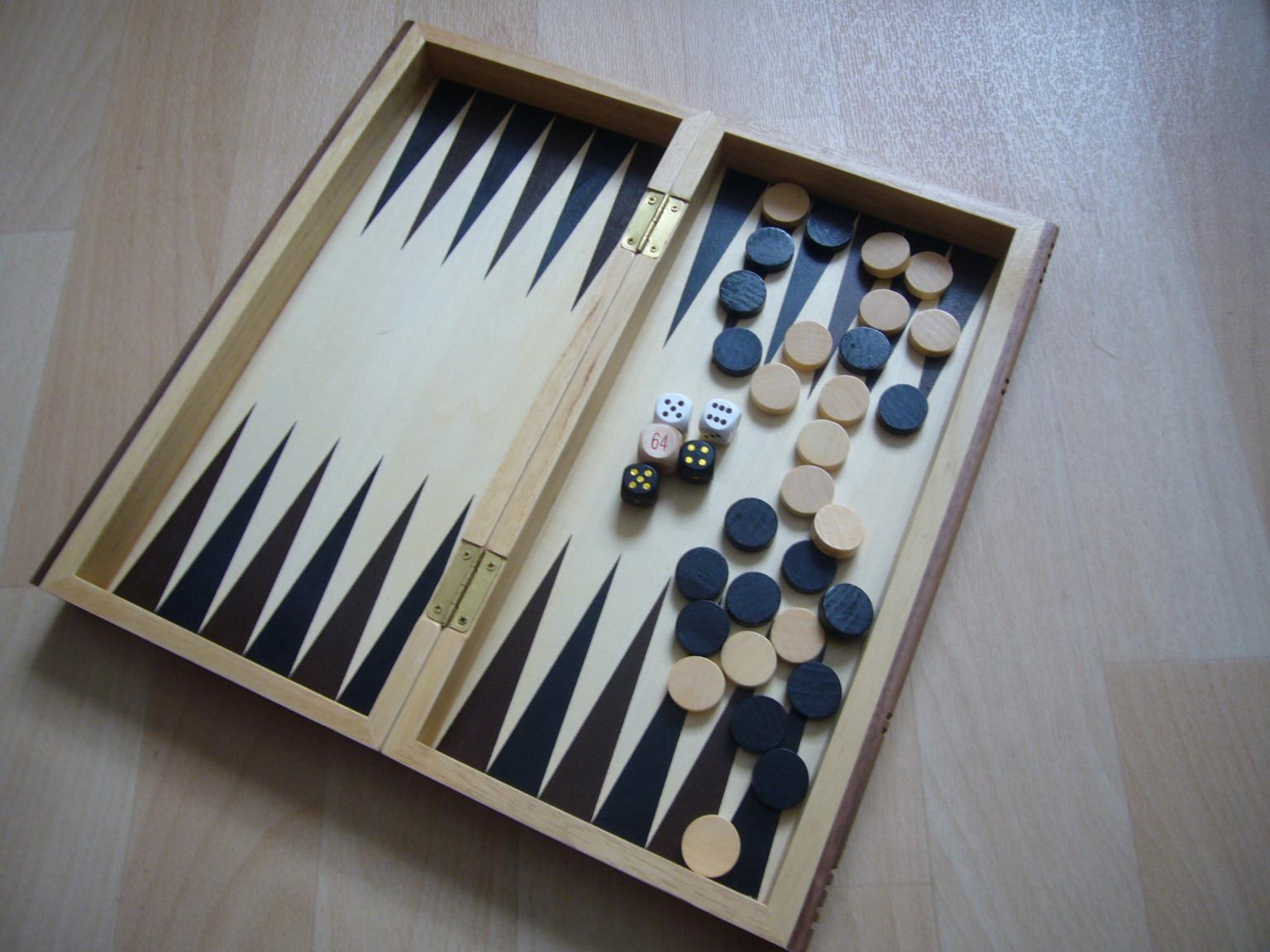 Backgammonspiel Damen Spiel Nardy Nardi Holz Spielbrett Gesellschaftsspiel