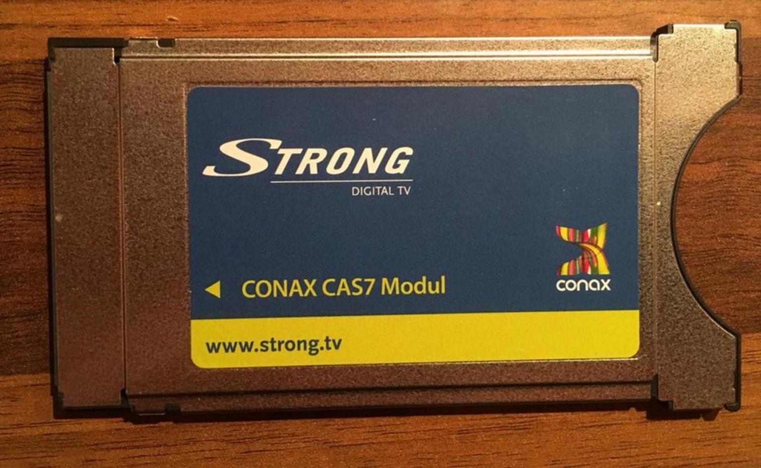 Strong Conax CI-Modul für Satelliten Receiver mit Conax-Verschlüsselung DVB-T/S/C