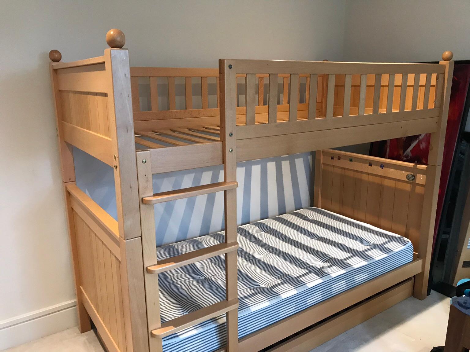 Aspace Bunk Beds With Truckle Bed In, Aspace Bunk Bed