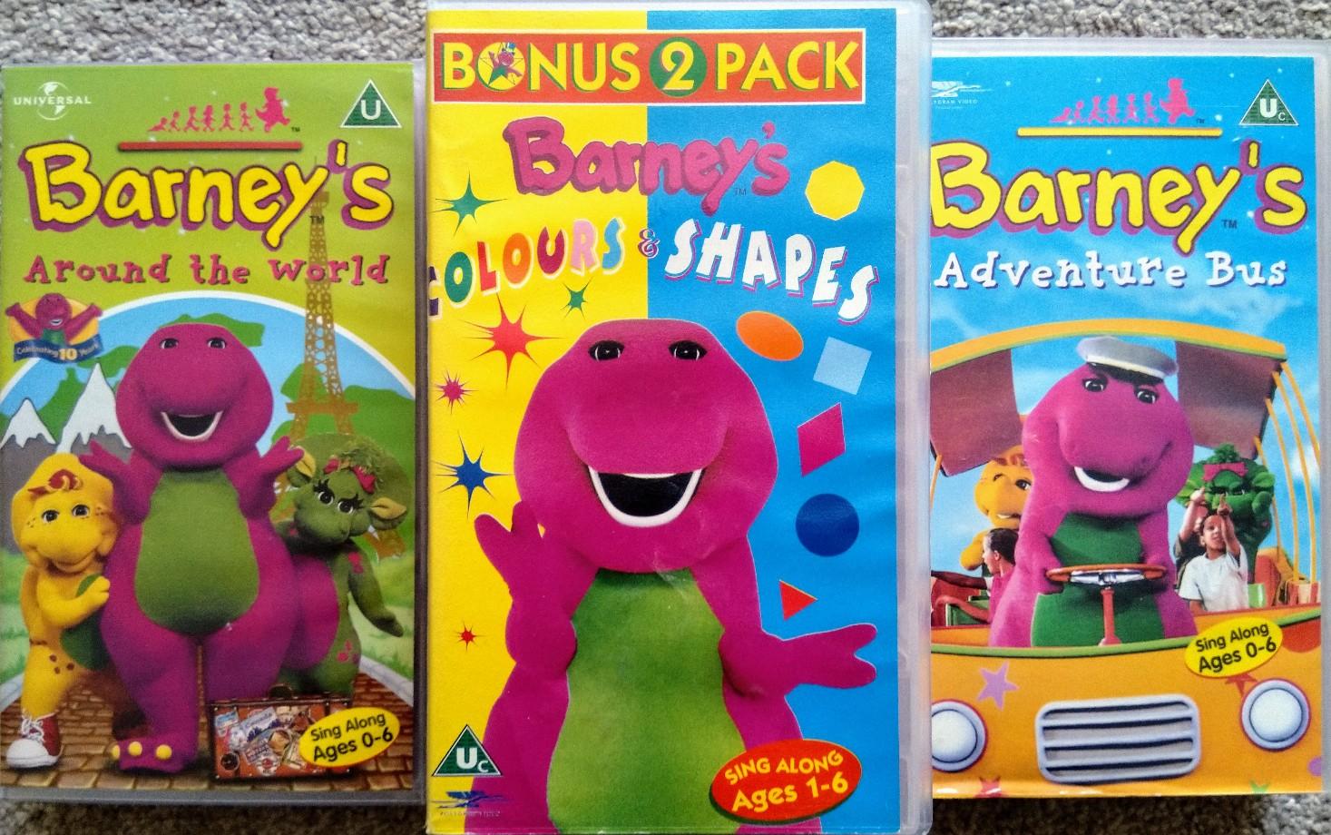 Kids Barney Sing Along VHS Tapes x 3 in FY5 Wyre for £4.00 for sale ...