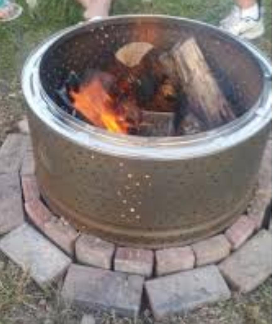 Dryer Drum Ideal For Fire Pit Or, Dryer Fire Pit