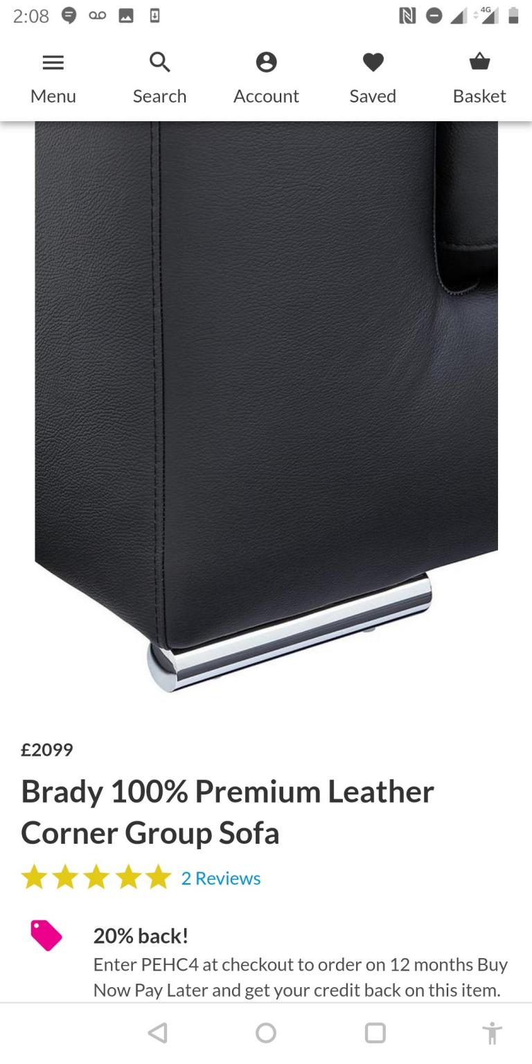 Brady 100 Premium Leather Corner Group, Brady 100 Premium Leather Corner Group Sofa