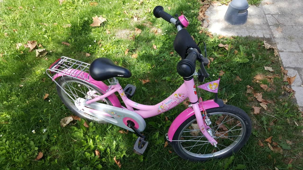 Puky Mädchen Fahrrad 16 Zoll in Rosa/Pink in 68165