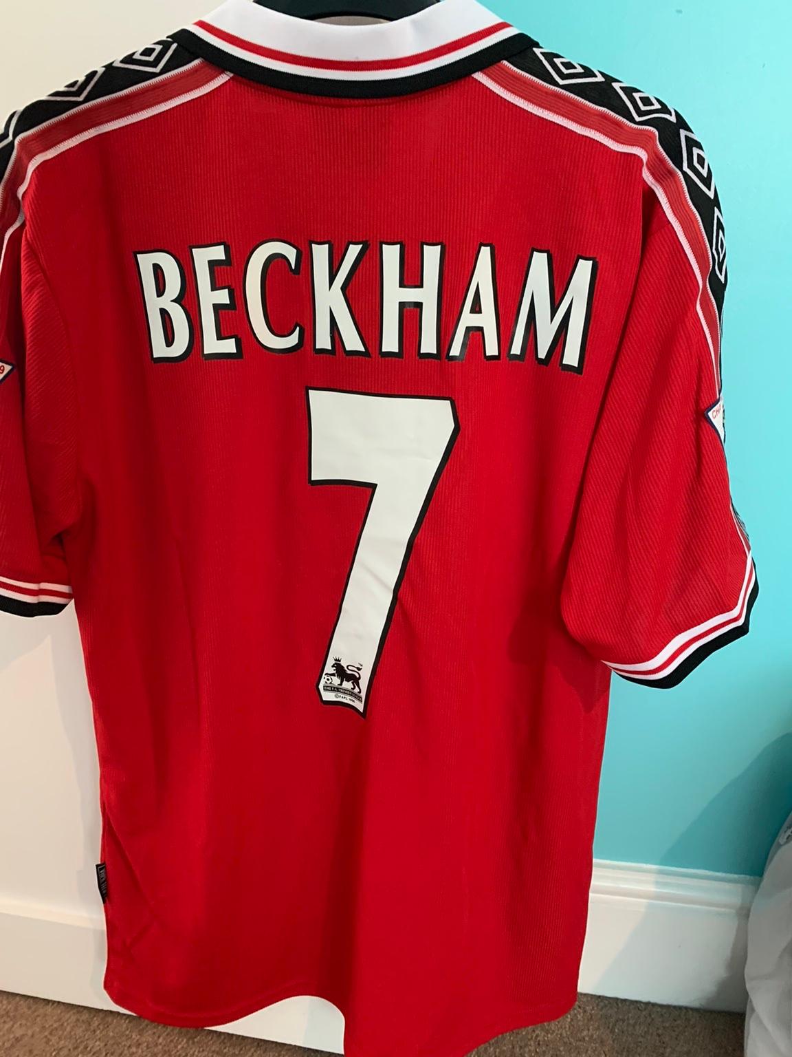 Man Utd 98/99 XL Shirt Beckham in Walsall for £25.00 for sale | Shpock