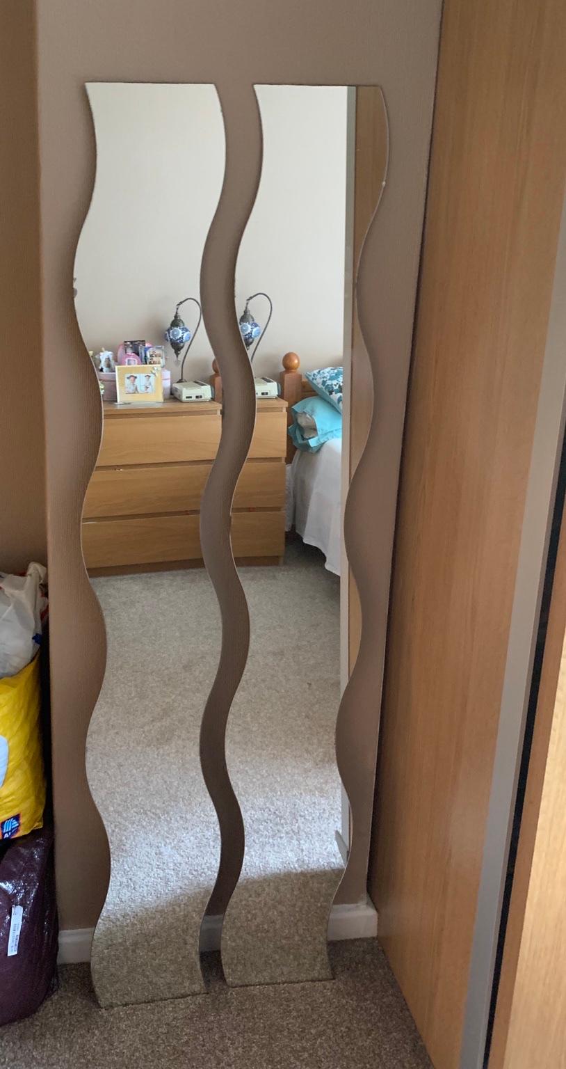 2 x Wavy Ikea Mirrors in B29 Birmingham for £7.50 for sale | Shpock