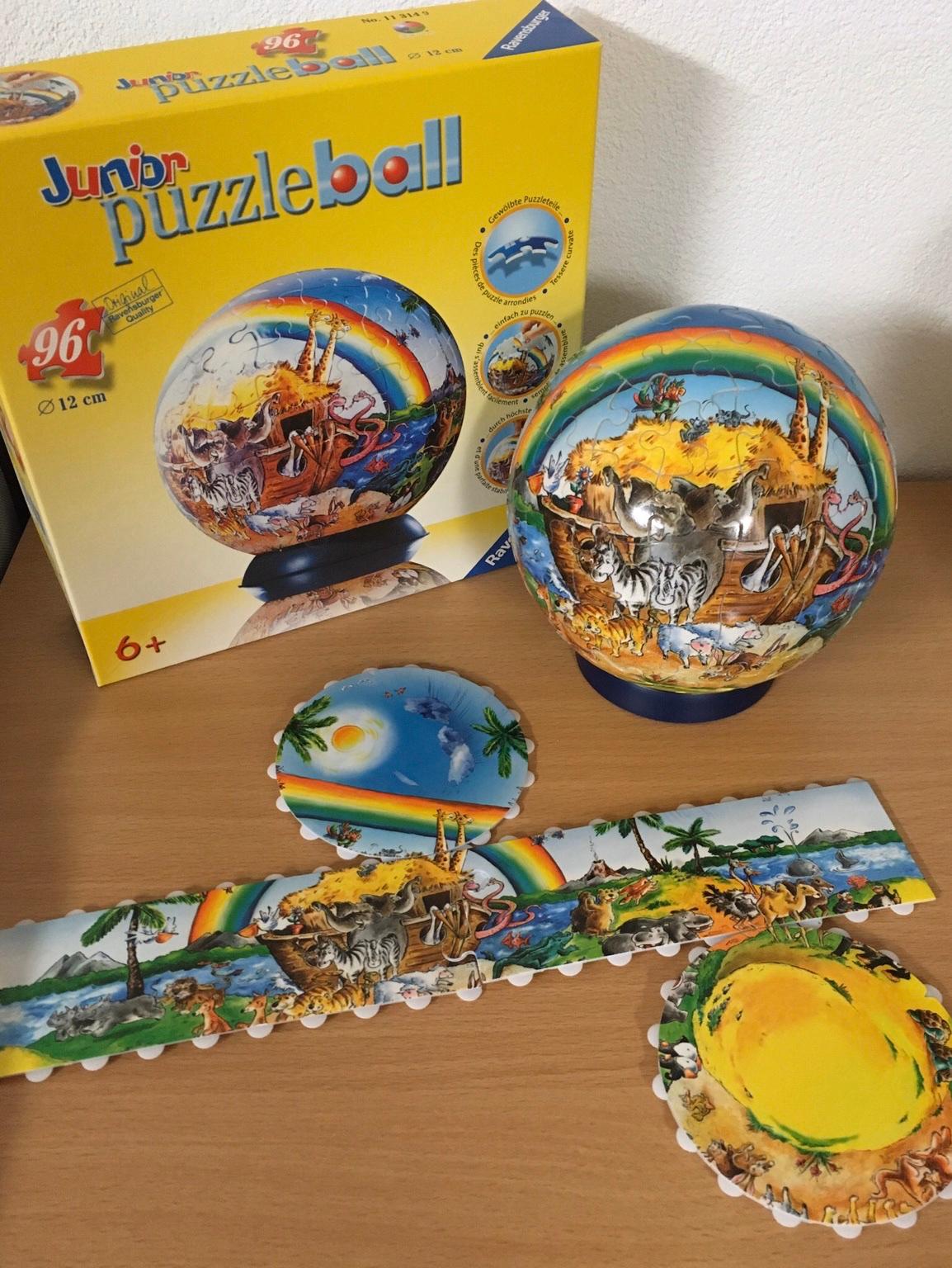Puzzle 3D Riesenpuzzle Arche Noah 12 Teile inklusive Begleitbuch 