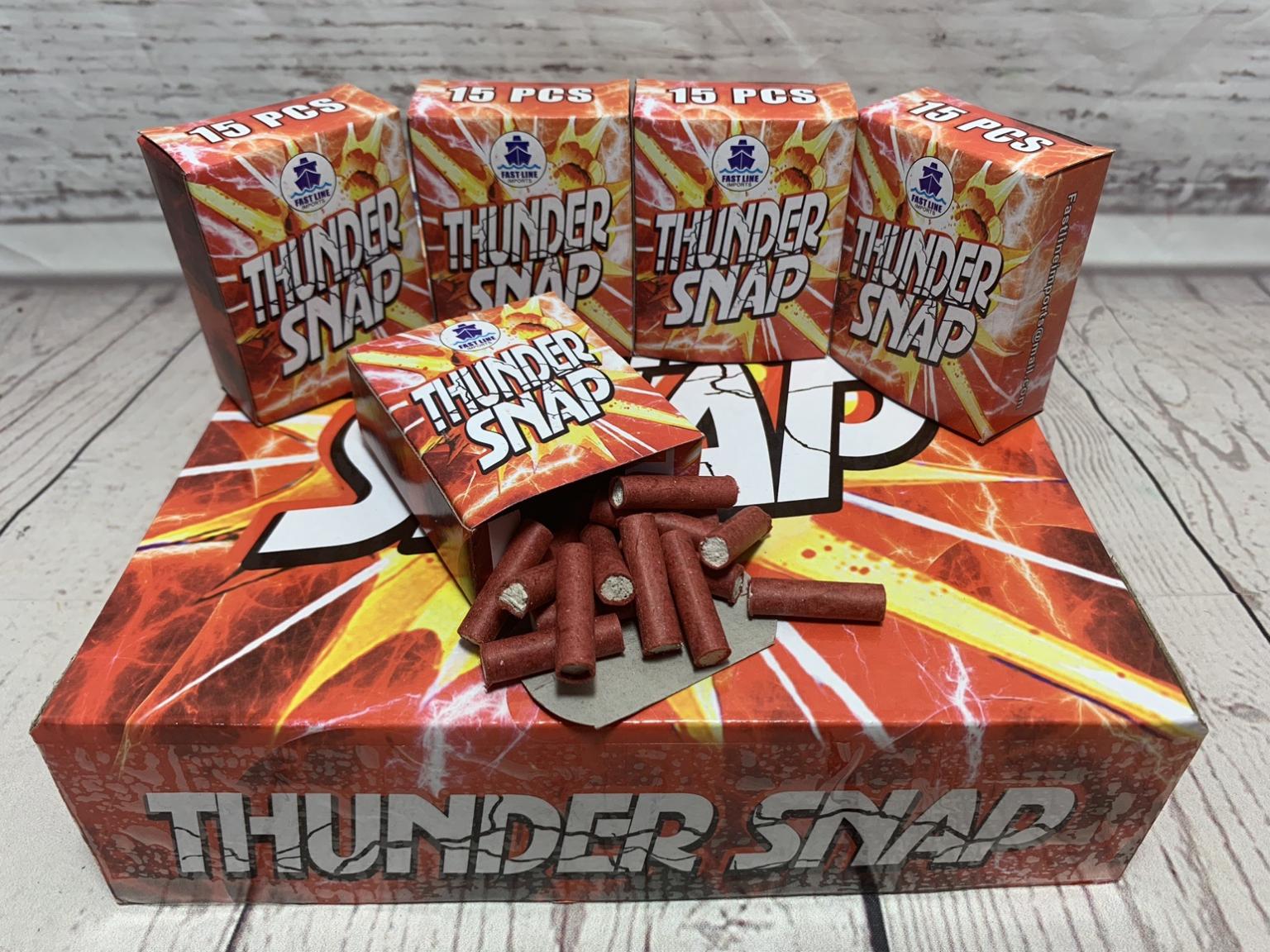 10 x Packs Fun Thunder Snaps Bangers x 150 Snaps 