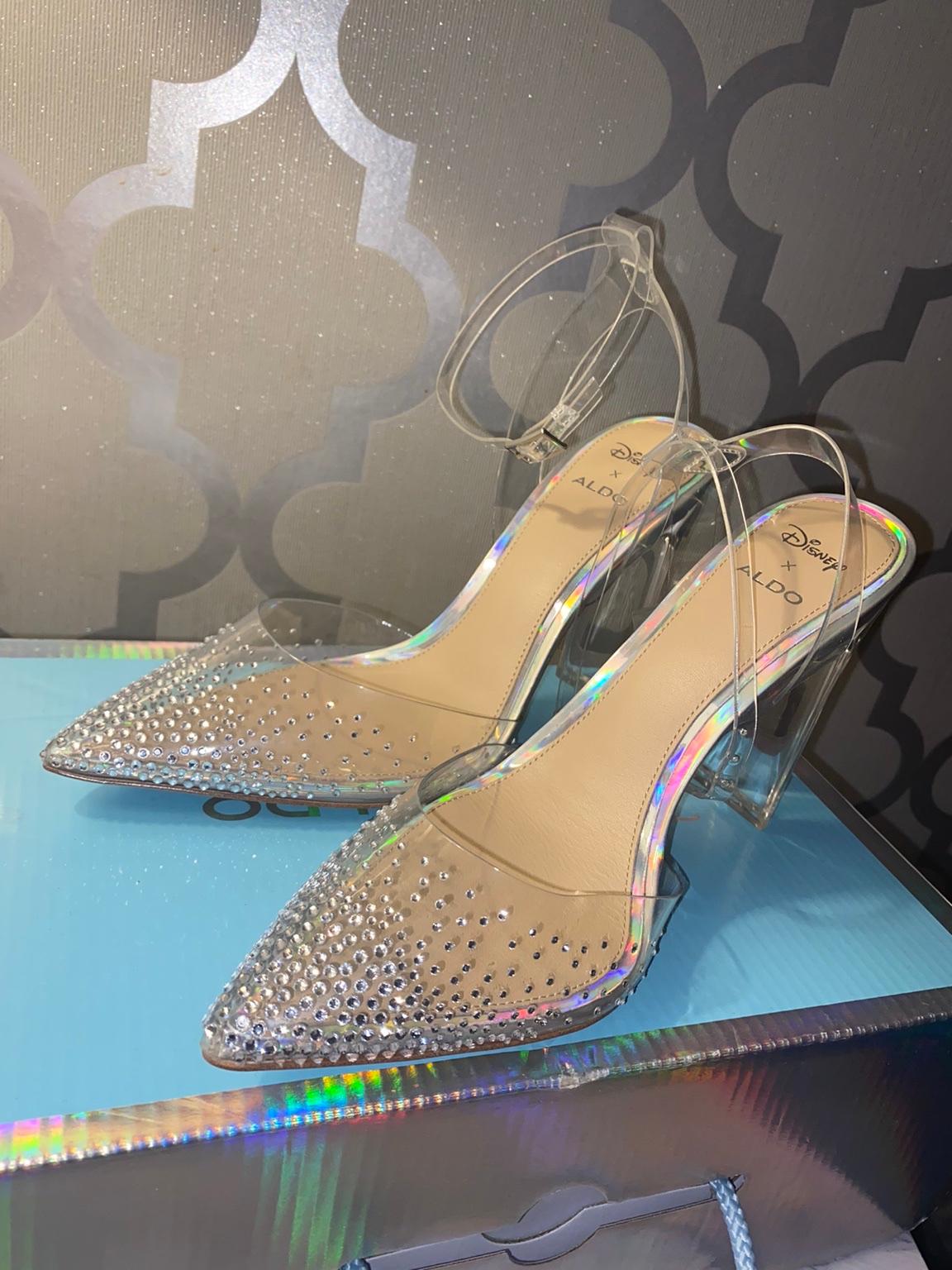 Aldo x Disney Cinderella glass slippers in M26 Bury for £200.00 for ...