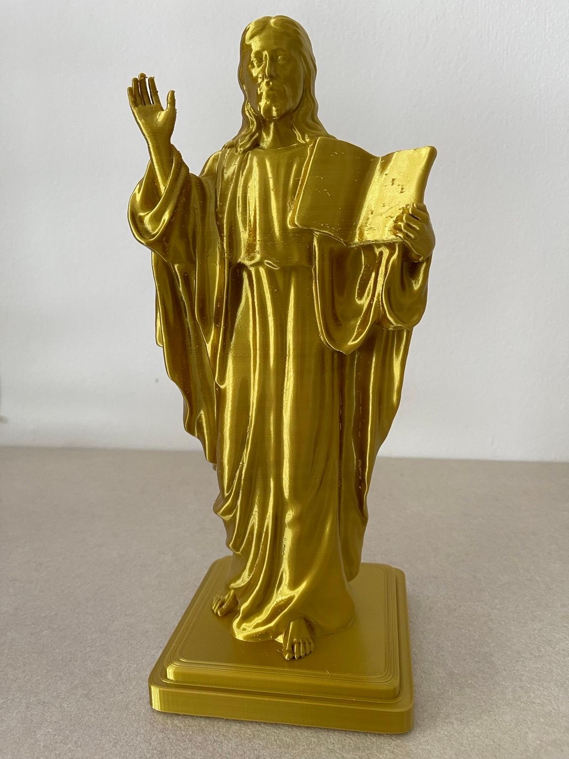 Jesus Minifigur Bibel gelb 