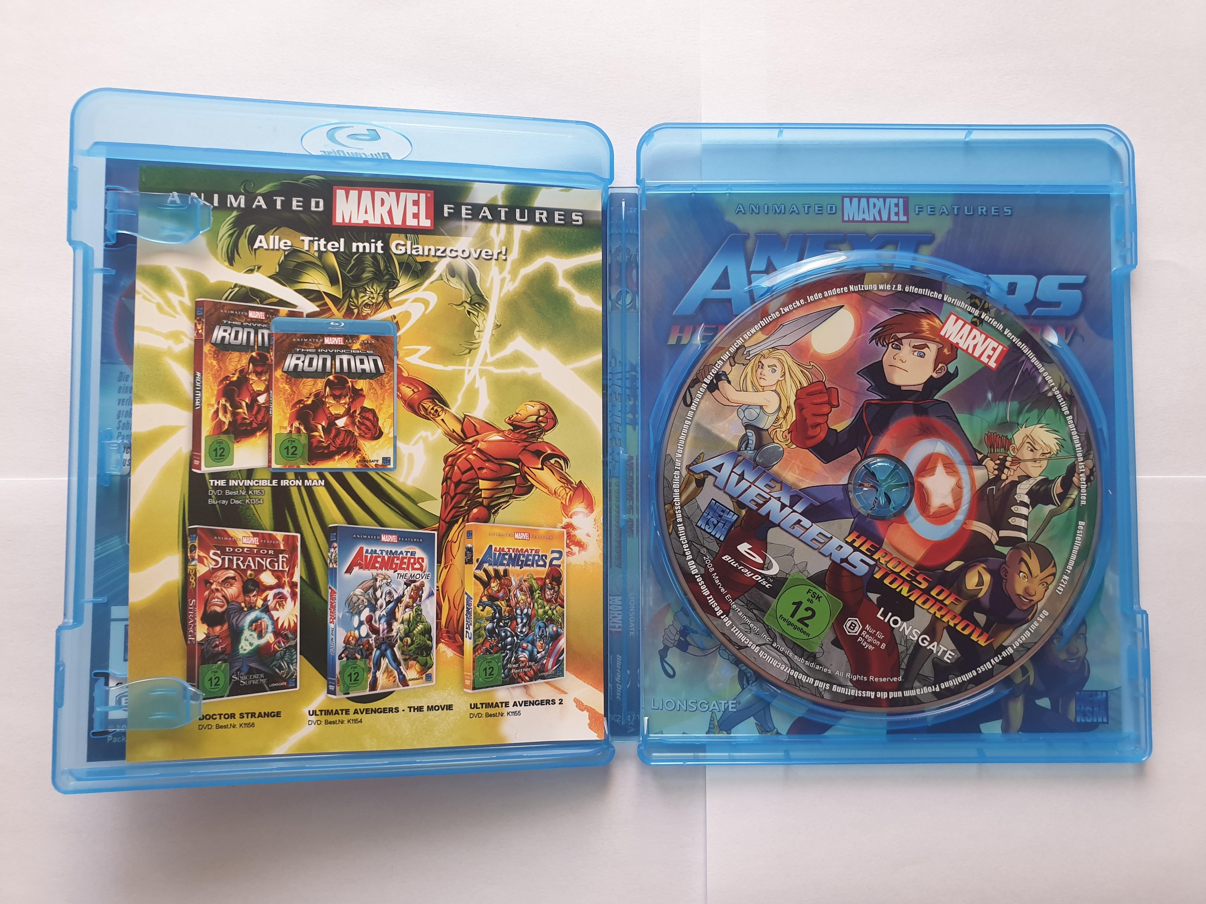 MARVEL ANIMATION / BLUERAY / LIMITED EDITION in 4690