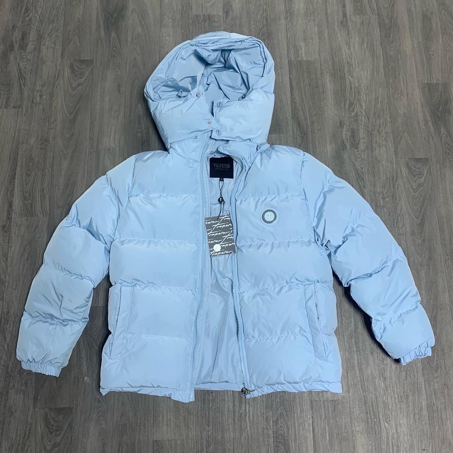 Baby blue trapstar jacket in BL3 Bolton for £249.00 for sale | Shpock