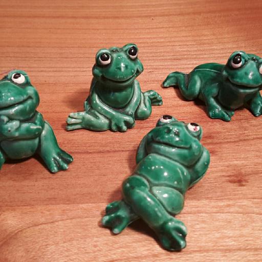 Happy Frogs K-Kennung  D  1986   Auswahl Einzelfiguren Happy Frogs