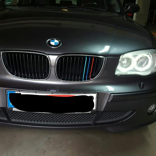 Schwarz Nierenaufkleber Grün Weiß für alle BMW Autos reflektierend
