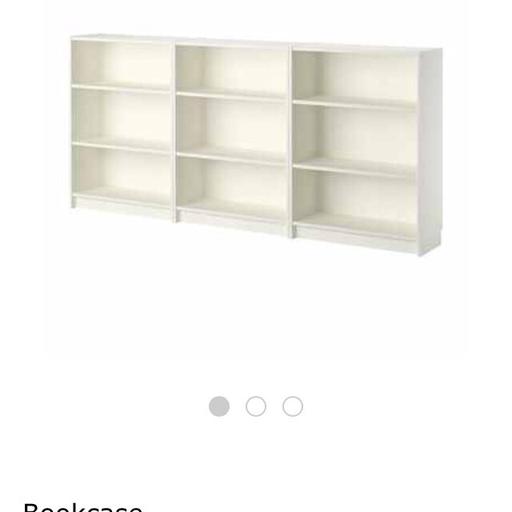 Ikea Billy Bookcase In White G4, Ikea Billy Bookcase Box Dimensions