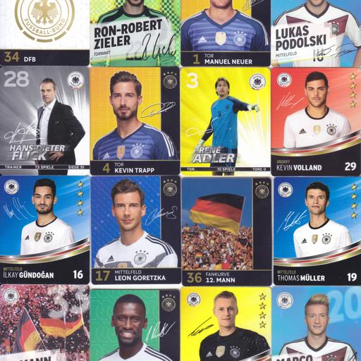 1 Manuel  Neuer REWE  DFB EM 2020 Glitzerkarte Nr 