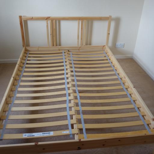 Ikea Fjellse Double Bed Frame, Fjellse Bed Frame Twin