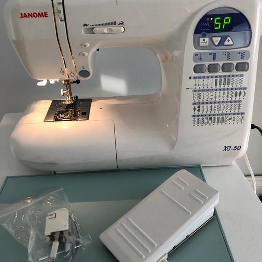 Janome Xc50 Sewing Machine In Stockport, Janome Harmony 8080