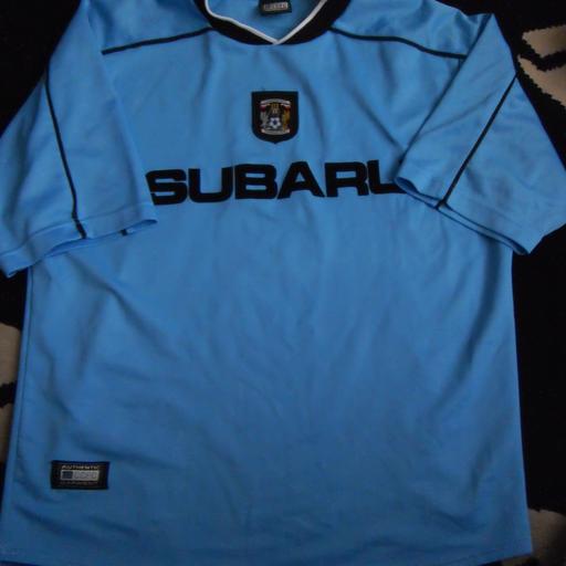 Coventry City retro vintage football soccer shirt 