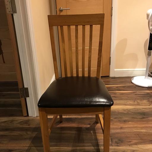 8 Solid Oak Dining Chairs For In, Used Solid Oak Dining Chairs