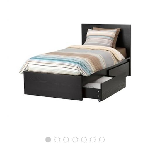 Ikea Small Double Bedframe With Storage, Malm Twin Bed Instructions