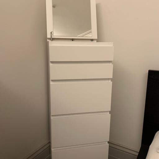 Ikea Malm Chest Of 6 Drawers With, Ikea Malm Tall Dresser Dimensions