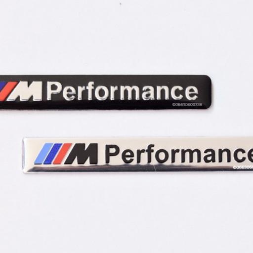 2 x M Performance selbstklebend Embleme