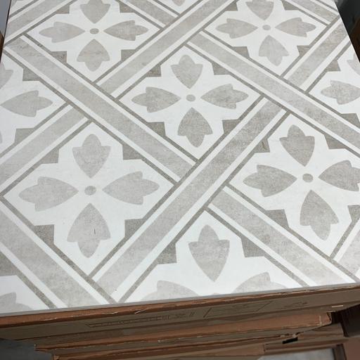Laura Ashley Feature Floor Tiles In B33, Grey Patterned Floor Tiles Laura Ashley