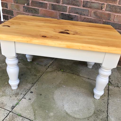 Quality Solid Pine Coffee Table In, Solid Pine Side Table