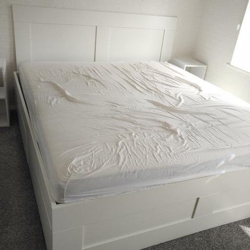 Ikea Brimnes Superking Bed In South, Ikea Brimnes King Bed With Storage
