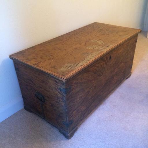 Antique Wooden Chest Trunk In East, Old Wooden Chests Uk