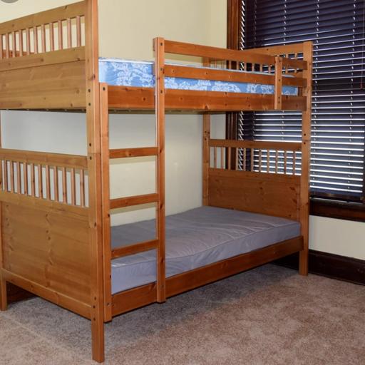 Ikea Bunk Bed With Both Mattresses In, Ikea Twin Bunk Bed Mattress