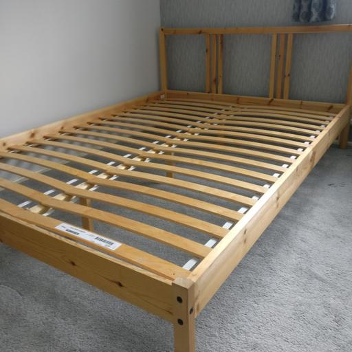 Double Bed Frame In Milton Keynes For, Wood Bed Frame Ikea