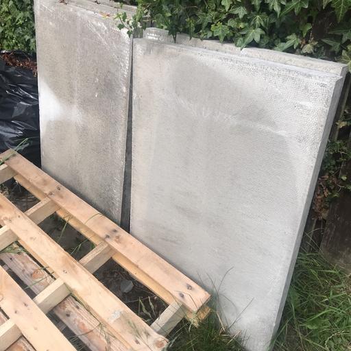 Grey Pressed Council Concrete Paving Slabs 600 x 600 x 50mm/600 x 900 x 50mm