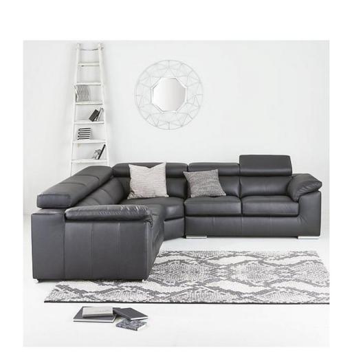 Brady 100 Premium Leather Corner Group, Very Brady Leather Sofa
