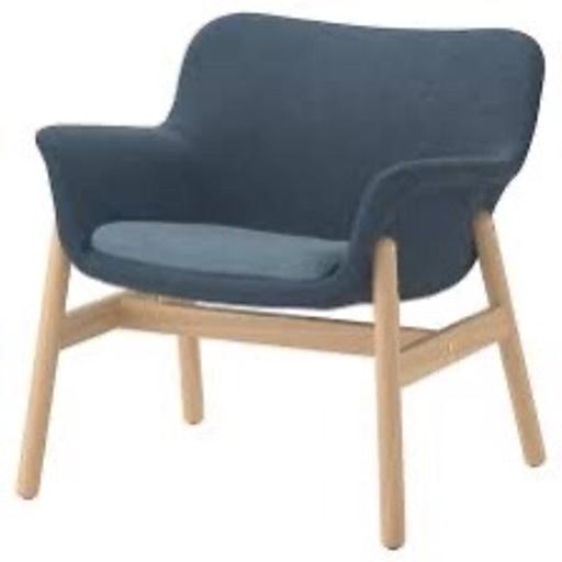 2 Ikea Vedbo Armchairs In Ec2m For 75, Queen Anne Chairs Ikea