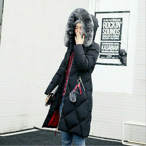 Women S Long Padded Winter Coat Size 12, Womens Black Winter Coat Size 14
