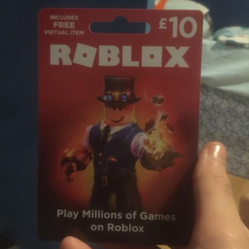 Robux card
