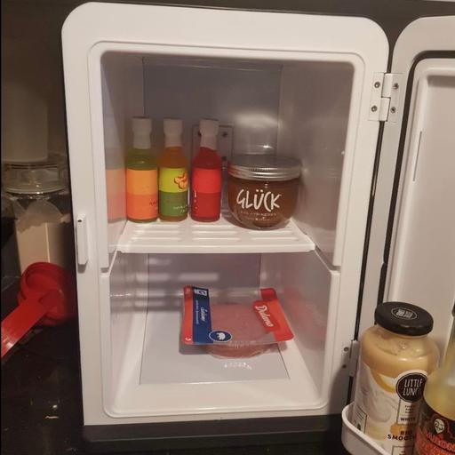 Mini Kühlschrank 15L Tragbare Kühlbox mit Kühl und Warmhaltefunktion 