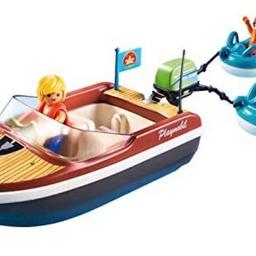 NEU & OVP PLAYMOBIL® family fun  70091   " Sportboot mit Fun-Reifen " 