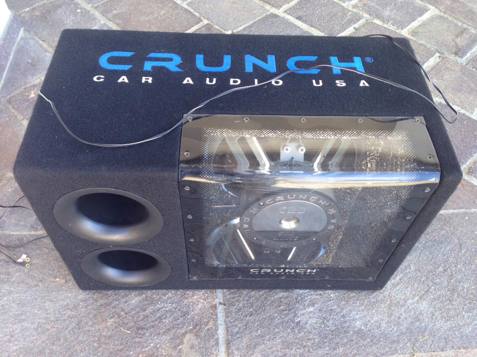 Crunch crb-250 10" BASSREFLEX 500 watts CRB 250 prix recommandé 119,-.