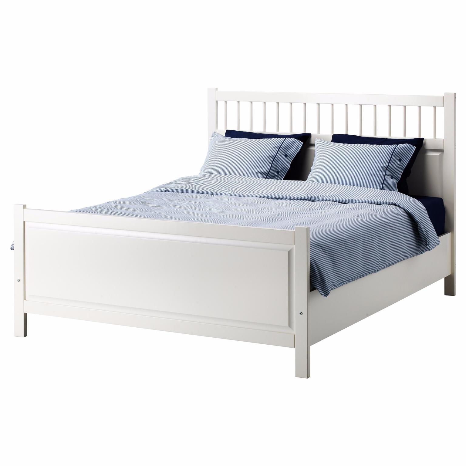 Ikea Hemnes Bed Frame 160x200 Cm, Euro King Size Bed Frame
